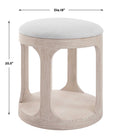 UTTERMOST DENNEN OTTOMAN - Benches, Ottoman, Stools