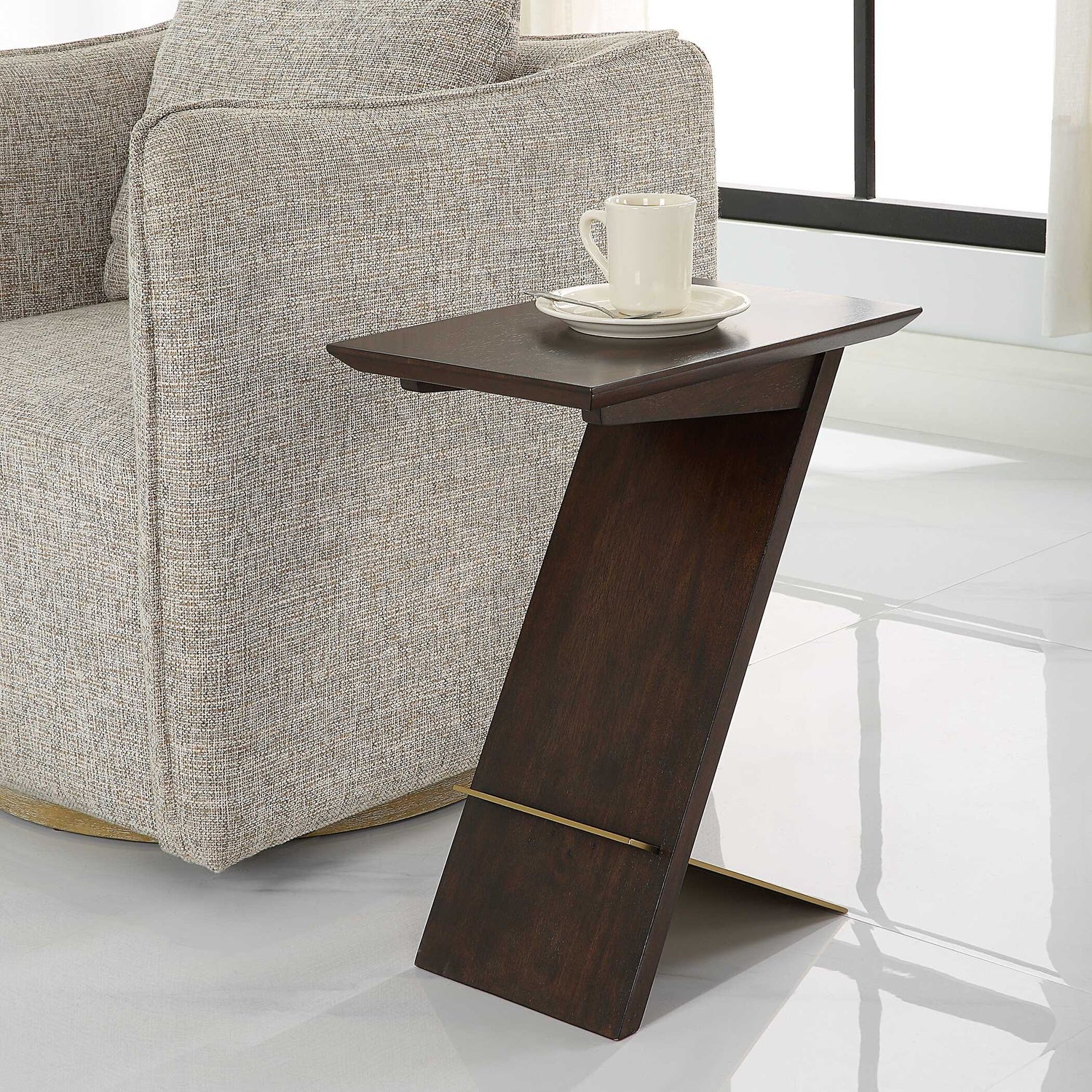 UTTERMOST Breakthrough Modern Accent Table - Side