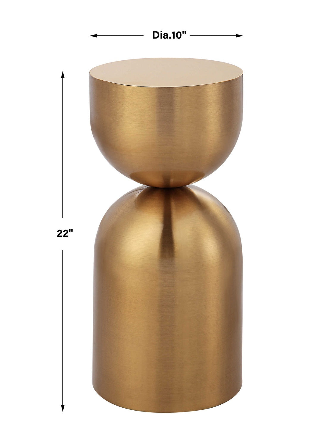 UTTERMOST VESSEL MODERN ACCENT TABLE - Side