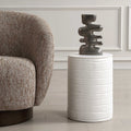 UTTERMOST BORDERLINE DRUM TABLE - Side