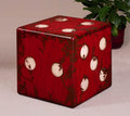 UTTERMOST DICE ACCENT TABLE - Side