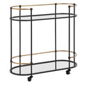 UTTERMOST ANDRE BAR CART - Cabinets & Bar