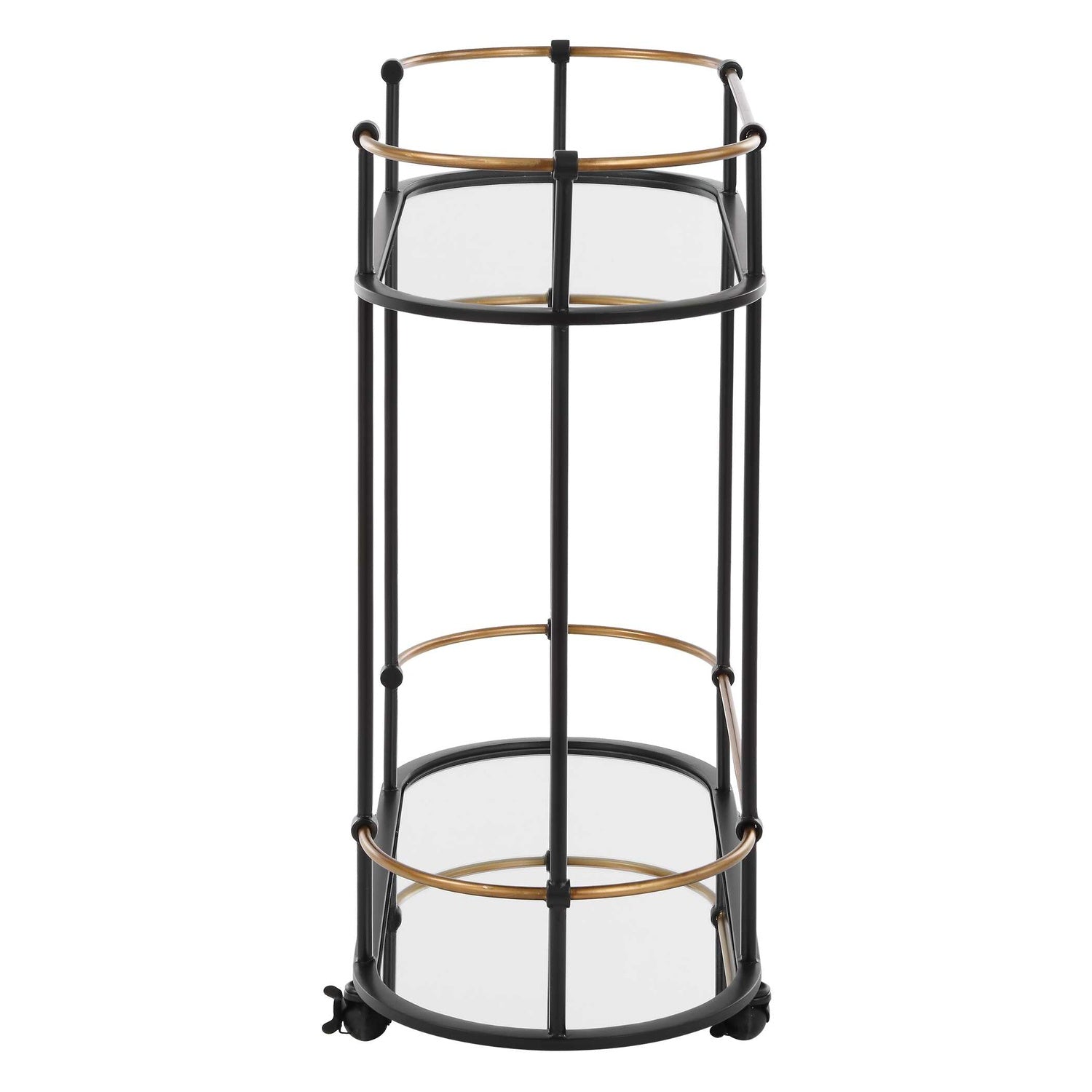 UTTERMOST Andre Bar Cart - Cabinets & Bar