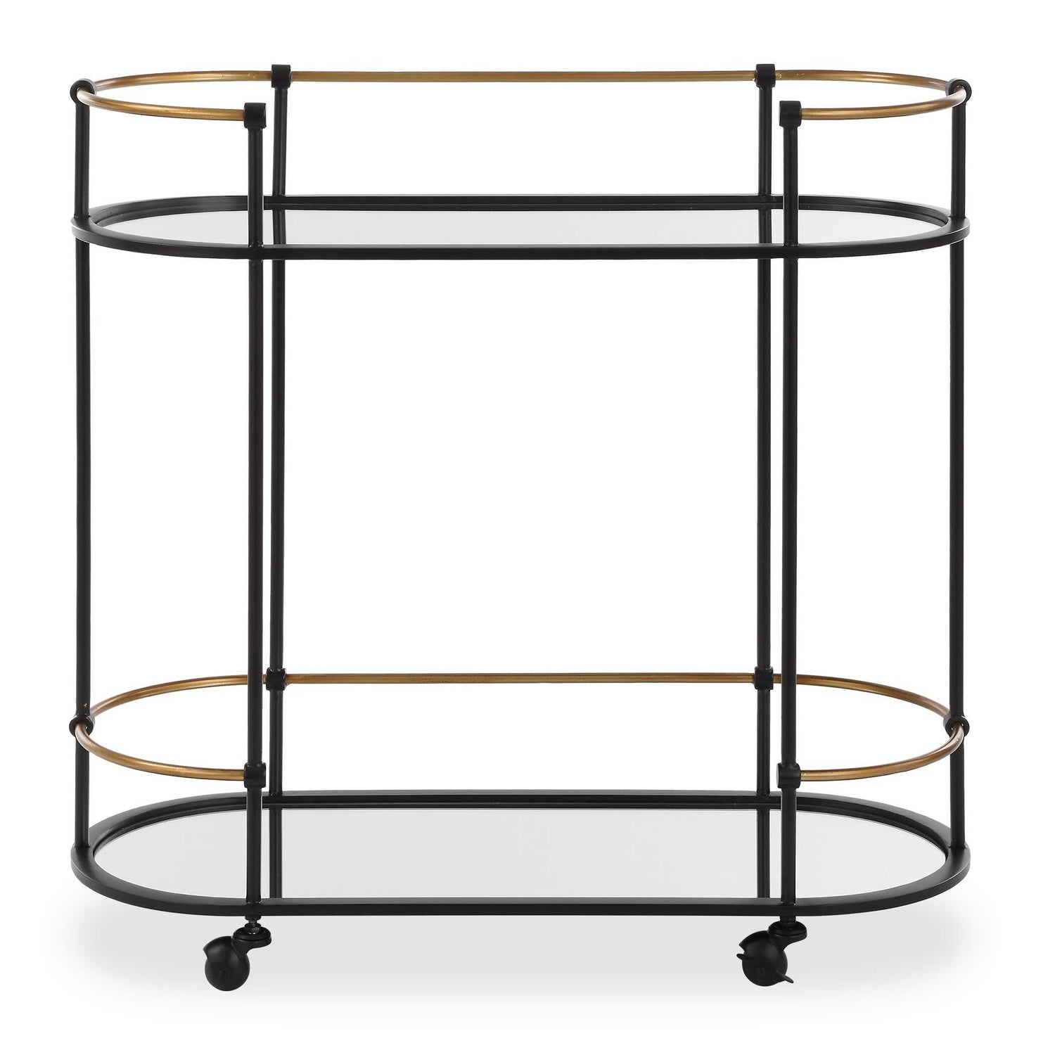 UTTERMOST ANDRE BAR CART - Cabinets & Bar