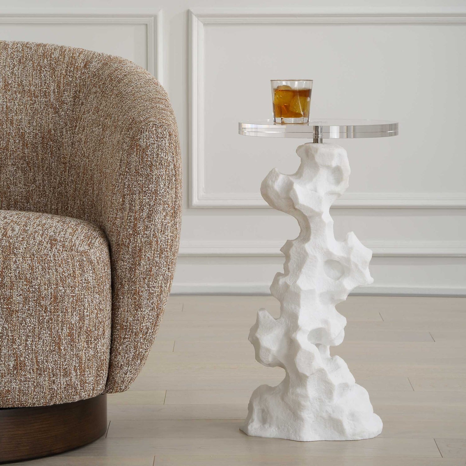 UTTERMOST REMNANT DRINK TABLE - Side