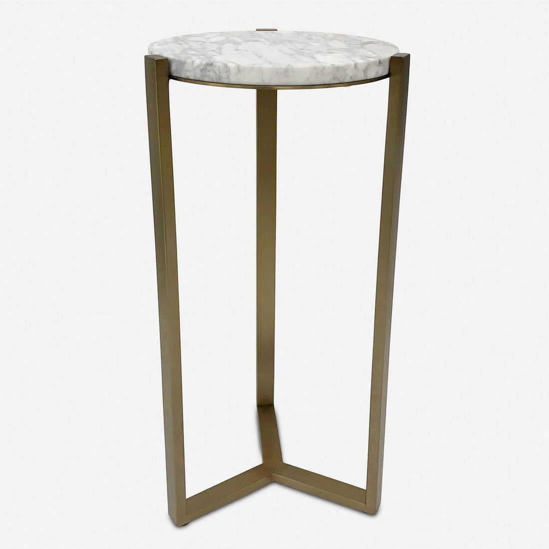 UTTERMOST Pietra Carrara Drink Table - Side