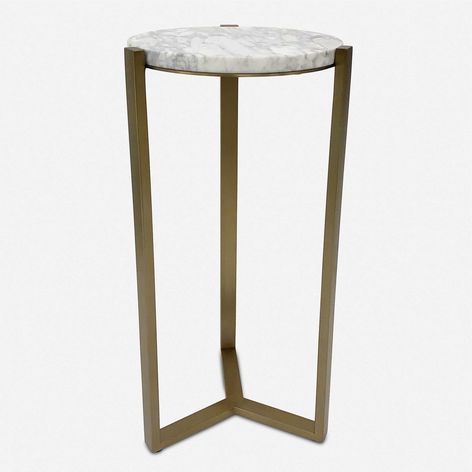 UTTERMOST Pietra Carrara Drink Table - Side