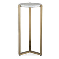 UTTERMOST PIETRA CARRARA DRINK TABLE - Side