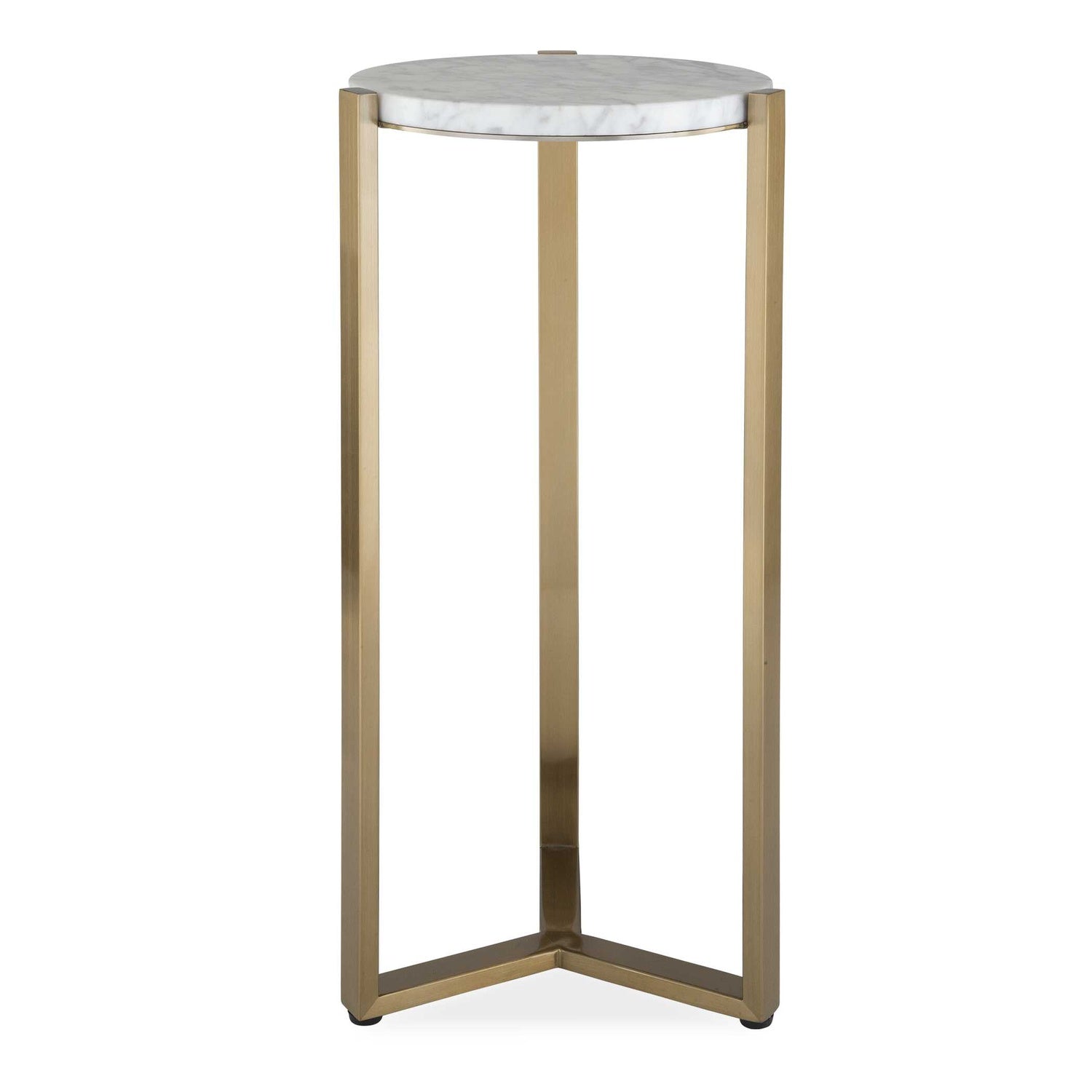 UTTERMOST PIETRA CARRARA DRINK TABLE - Side