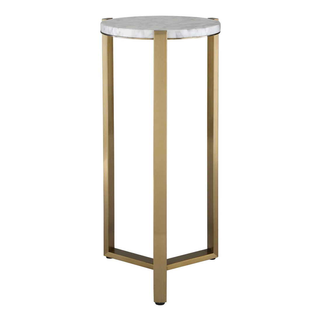 UTTERMOST PIETRA CARRARA DRINK TABLE - Side