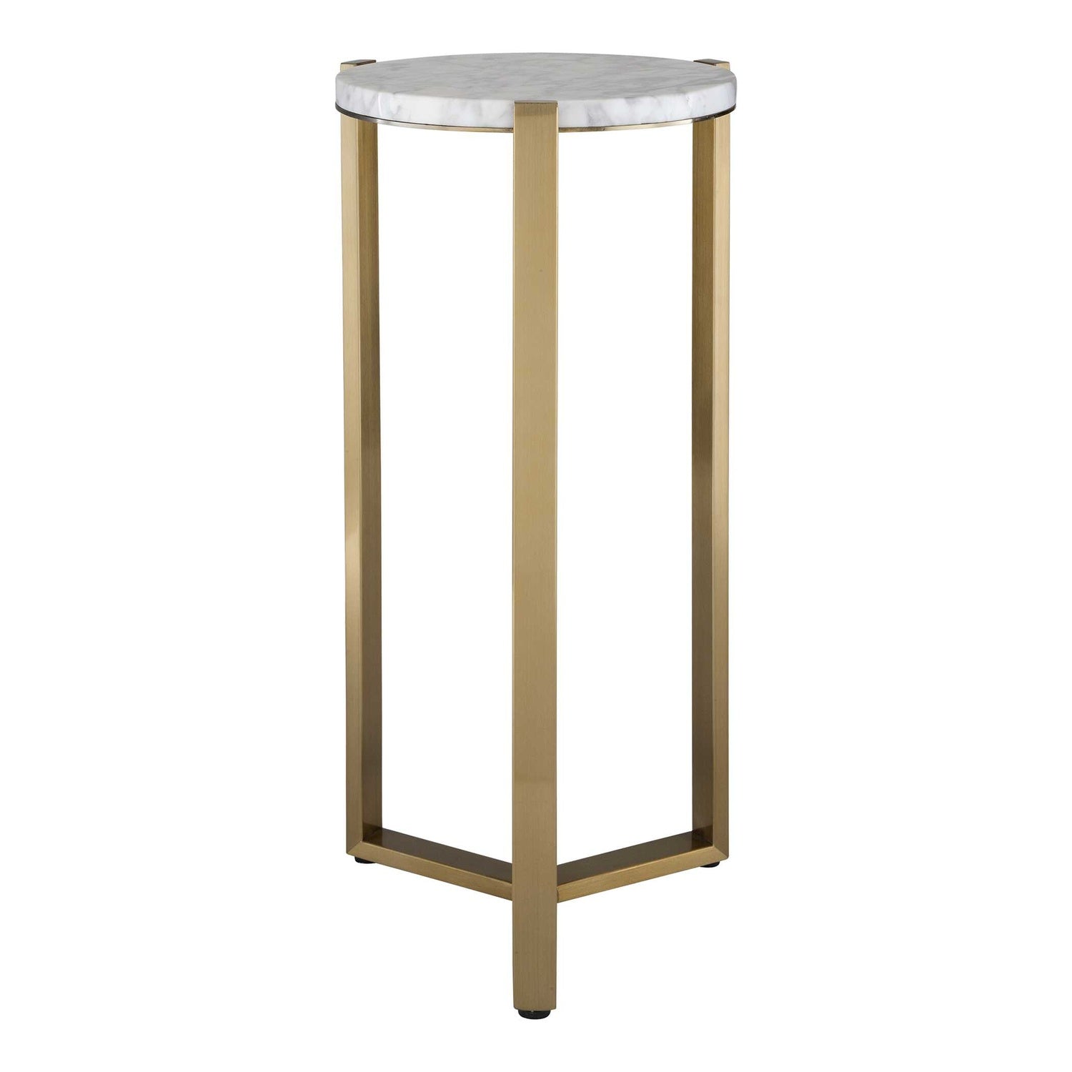UTTERMOST PIETRA CARRARA DRINK TABLE - Side