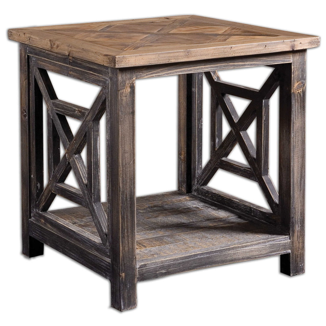 UTTERMOST SPIRO END TABLE - Side