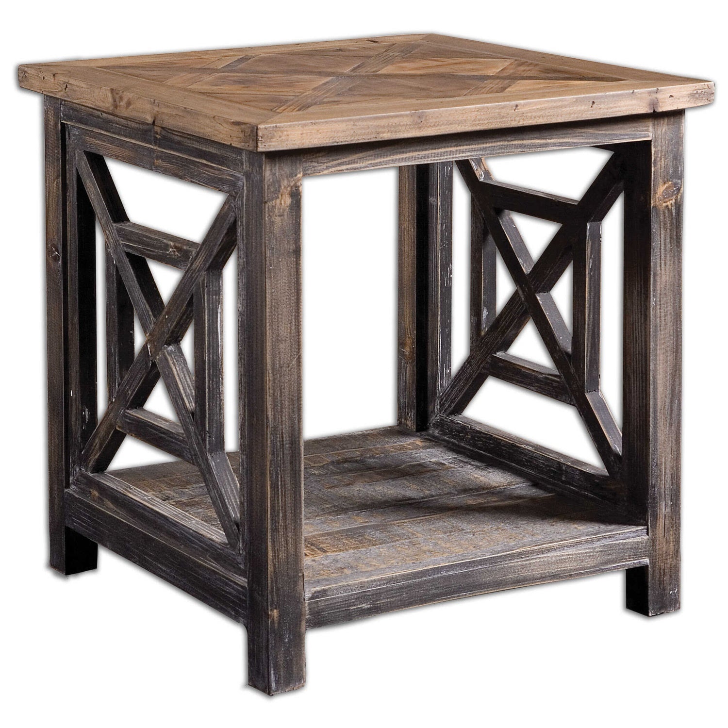 UTTERMOST SPIRO END TABLE - Side