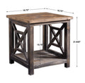 UTTERMOST SPIRO END TABLE - Side
