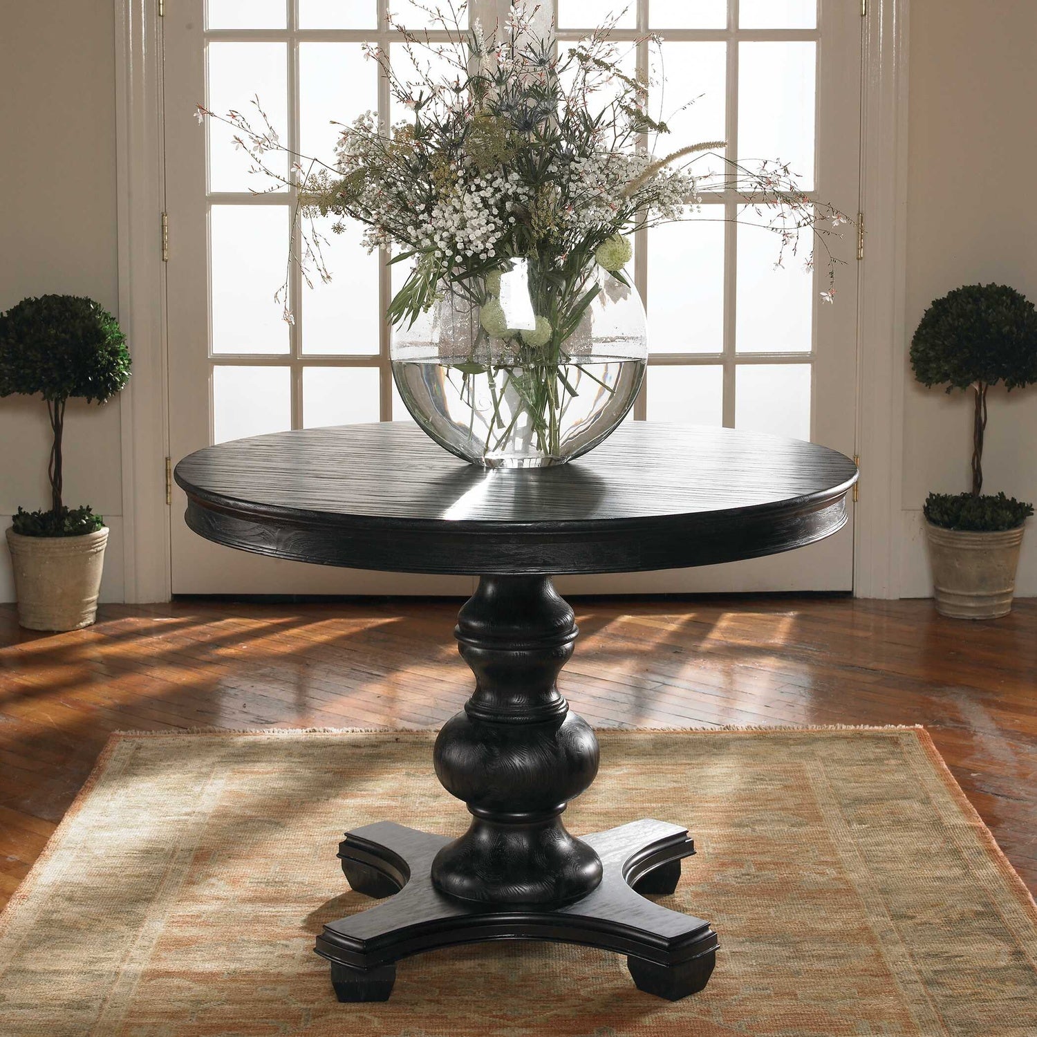 UTTERMOST BRYNMORE GRAIN TABLE - Side