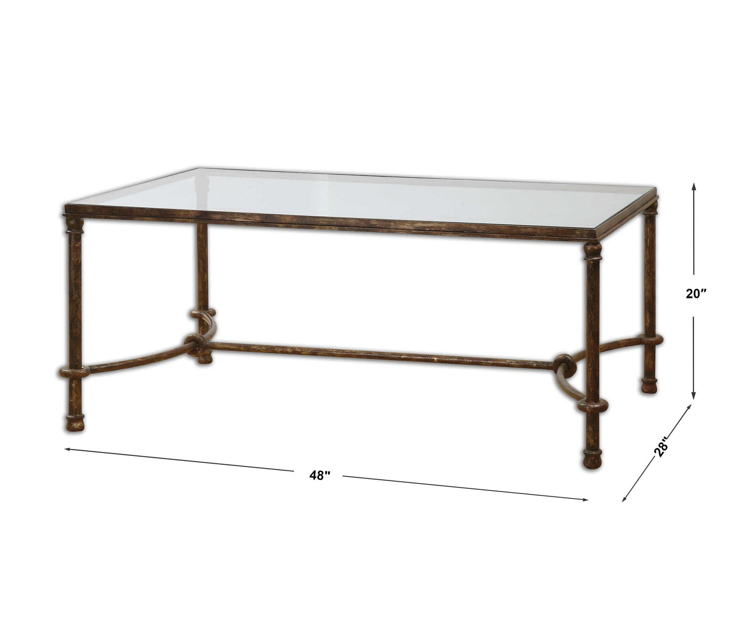 UTTERMOST Warring Coffee Table - Coffee
