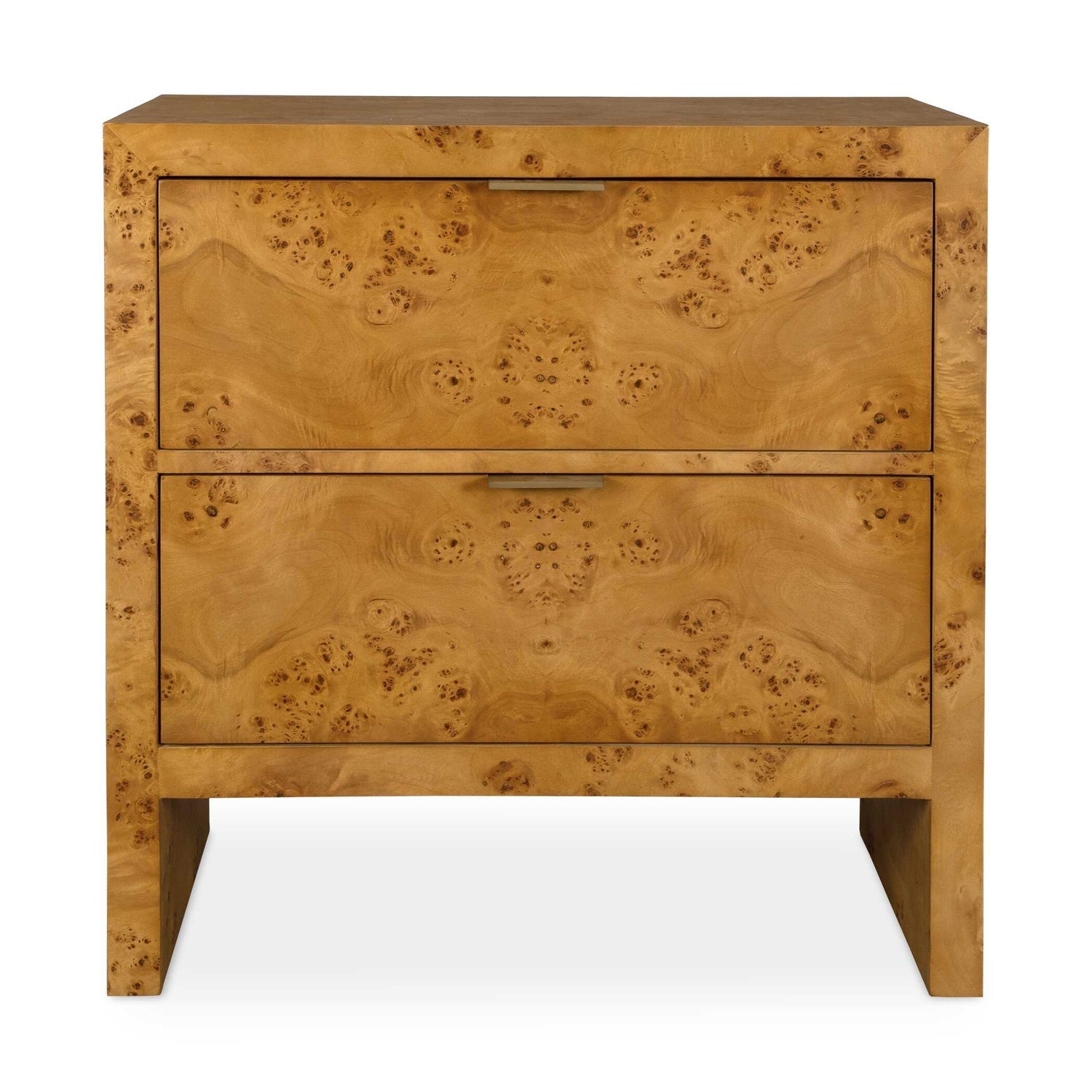 UTTERMOST Indus 2 Drawer Burl Chest - Benches, Ottoman, Stools
