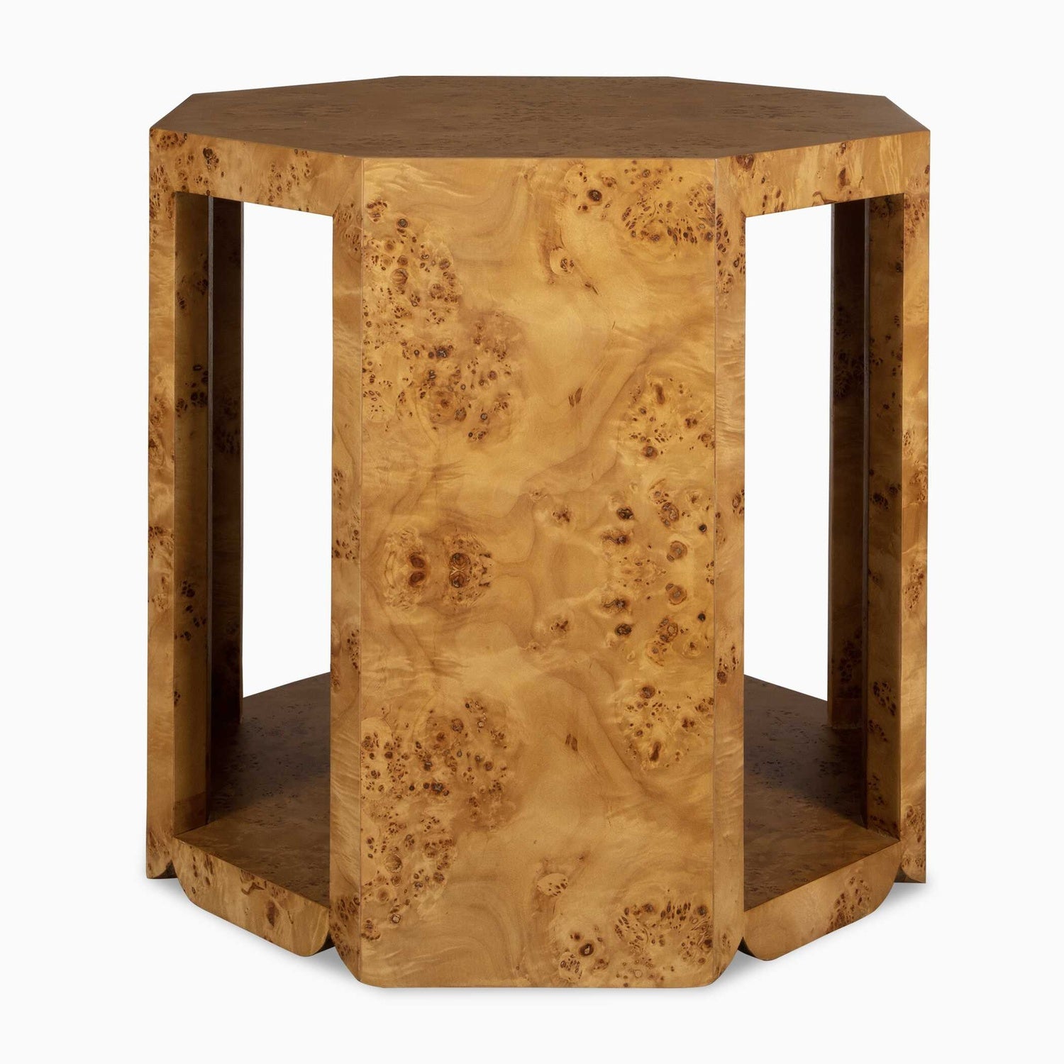 UTTERMOST Indus Burl Side Table - Side
