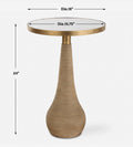 UTTERMOST Terra Accent Table - Side