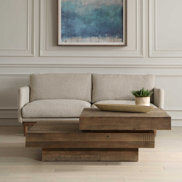 UTTERMOST Rustic Planes Modern Coffee Table - Coffee