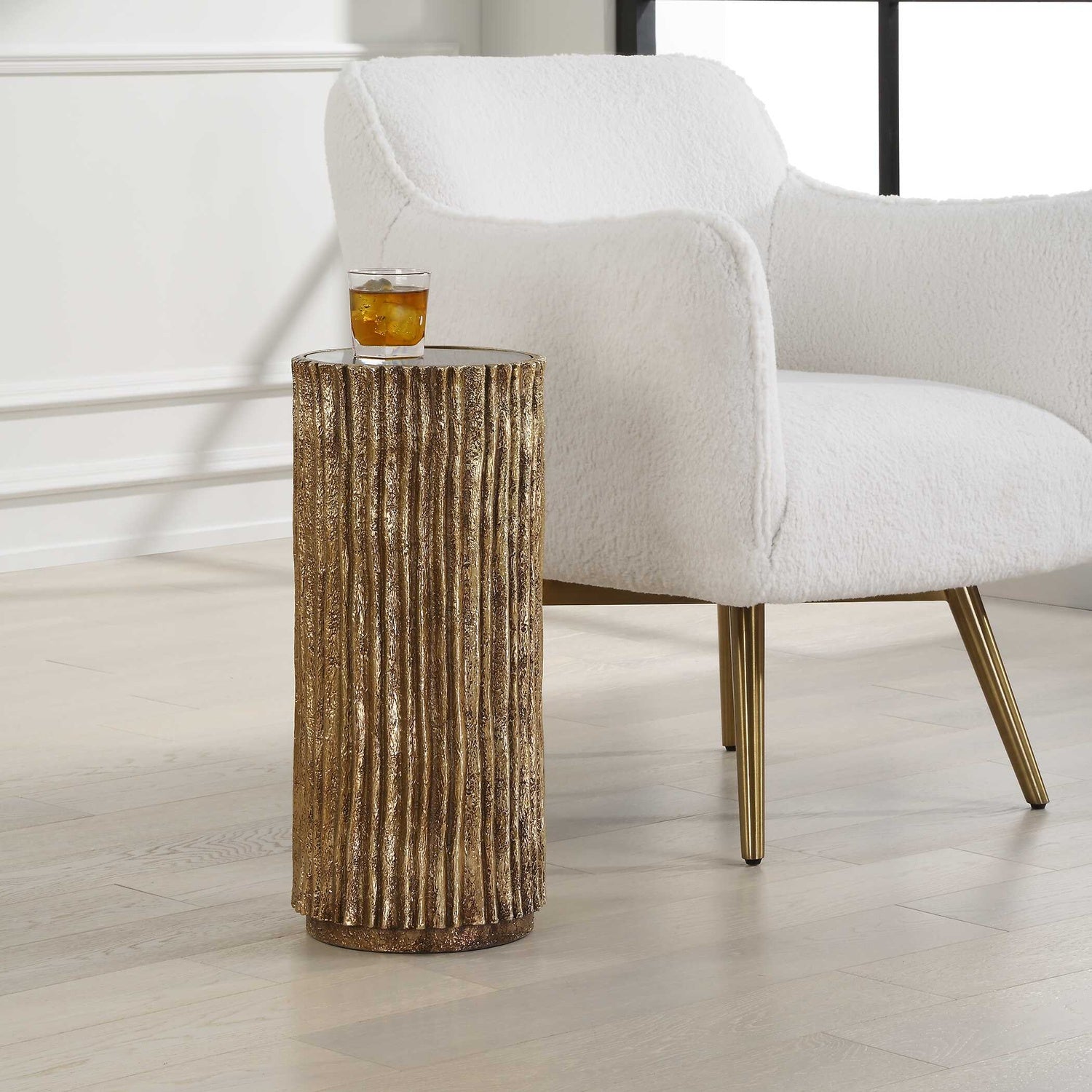 UTTERMOST ECHO DRINK TABLE - Side