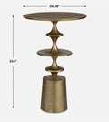UTTERMOST FLIGHT ACCENT TABLE - Side