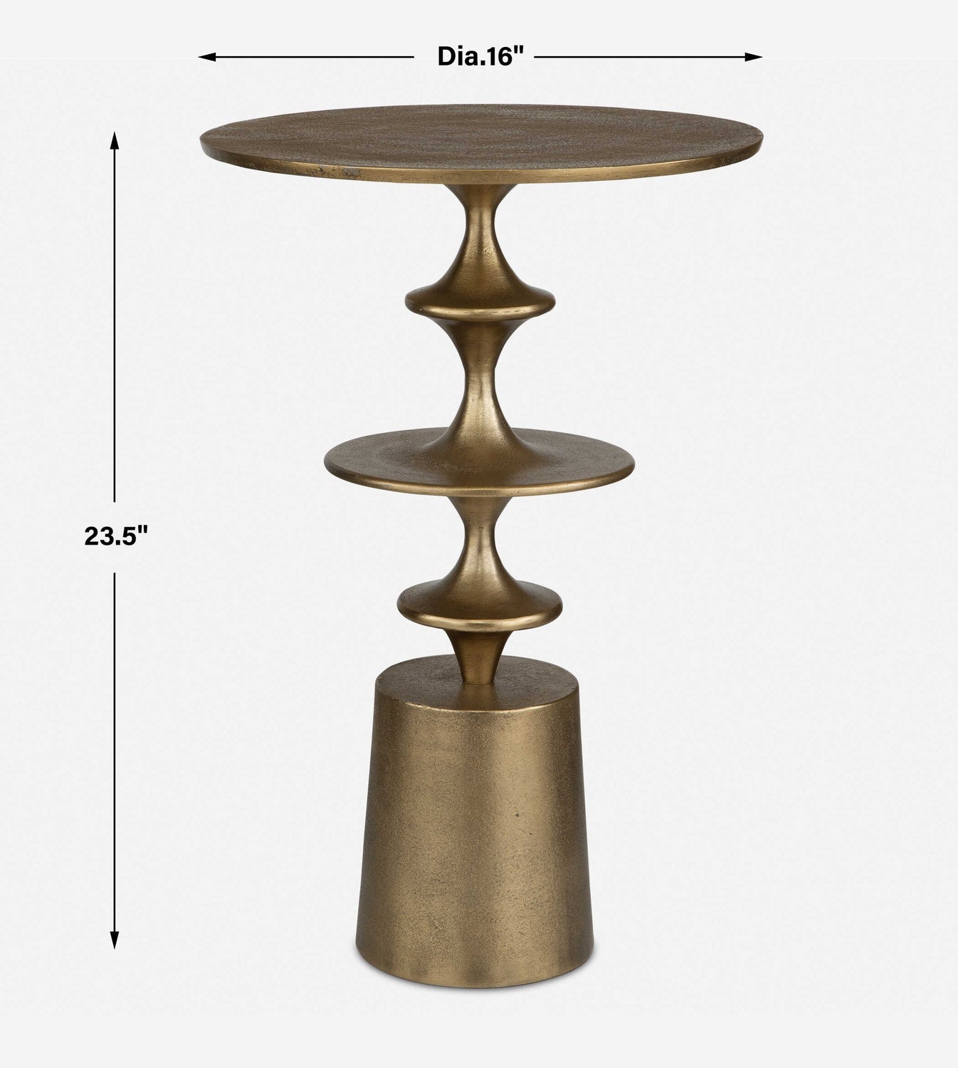 UTTERMOST FLIGHT ACCENT TABLE - Side