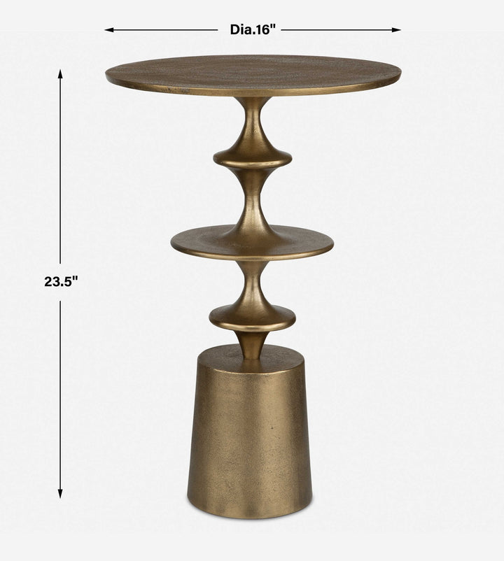 UTTERMOST FLIGHT ACCENT TABLE - Side
