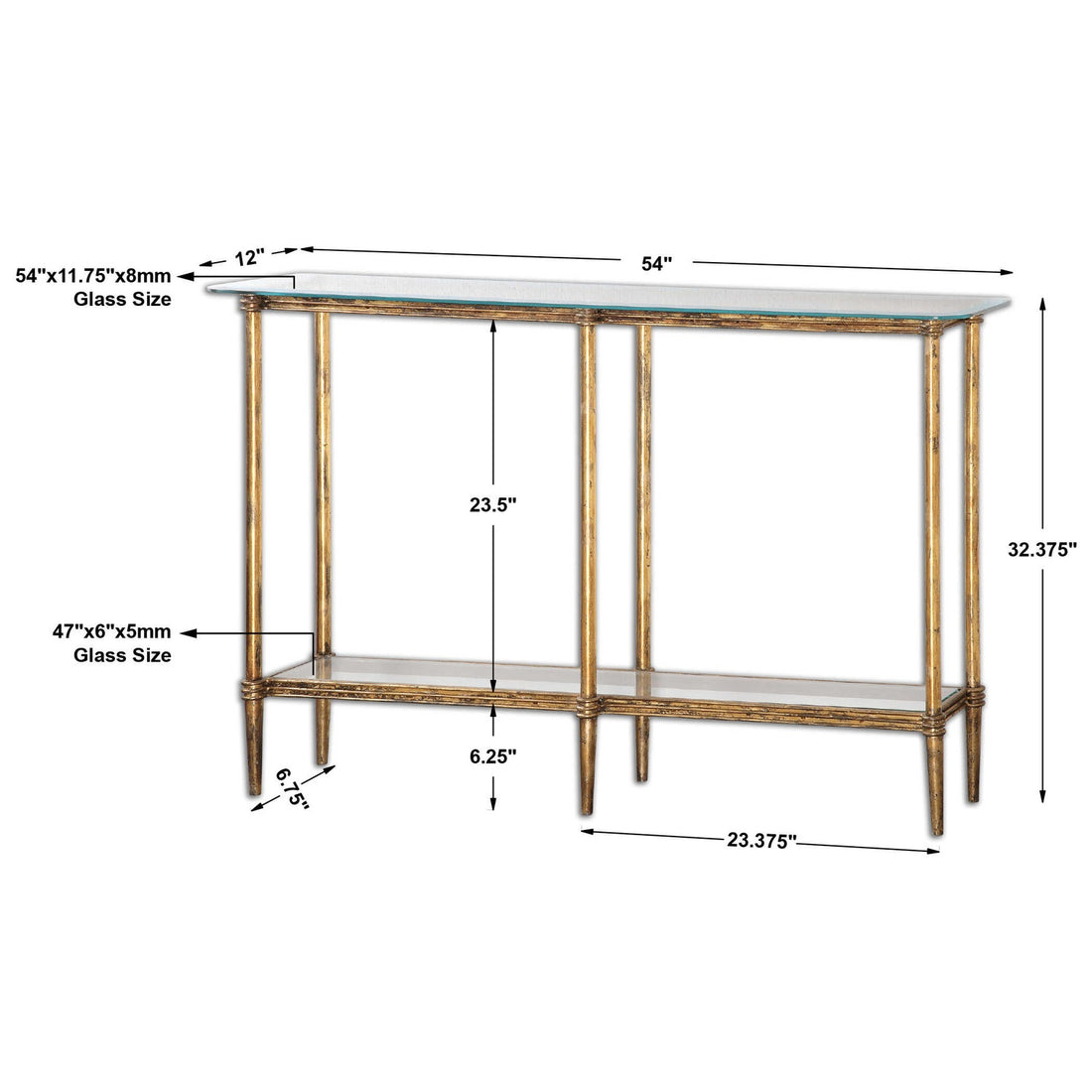 UTTERMOST Elenio Console Table - Consoles
