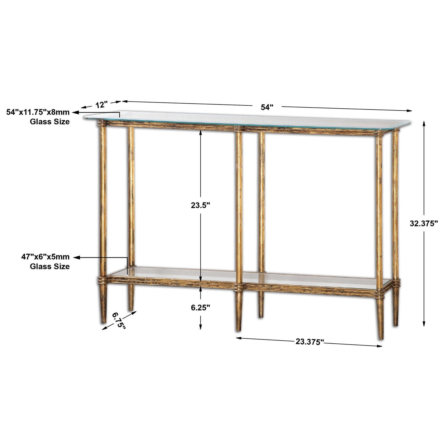 UTTERMOST Elenio Console Table - Consoles