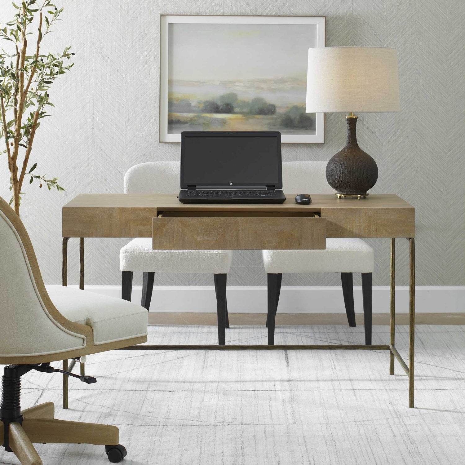 UTTERMOST Aristotle Modern Desk - Desks
