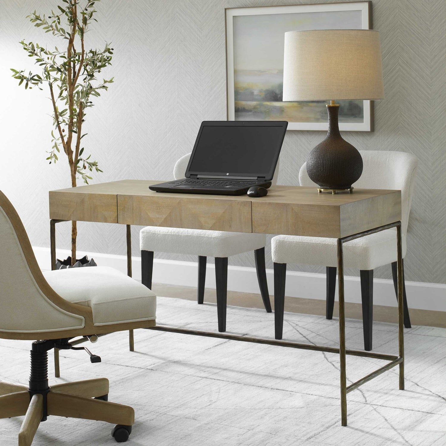 UTTERMOST ARISTOTLE MODERN DESK - Desks