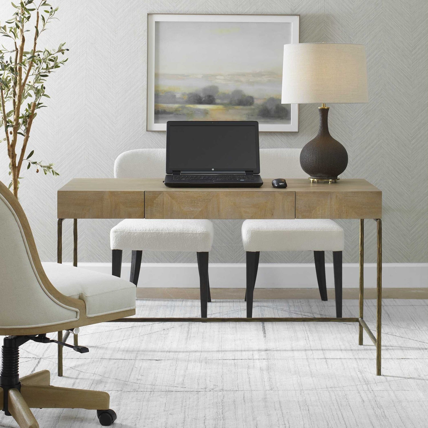 UTTERMOST ARISTOTLE MODERN DESK - Desks