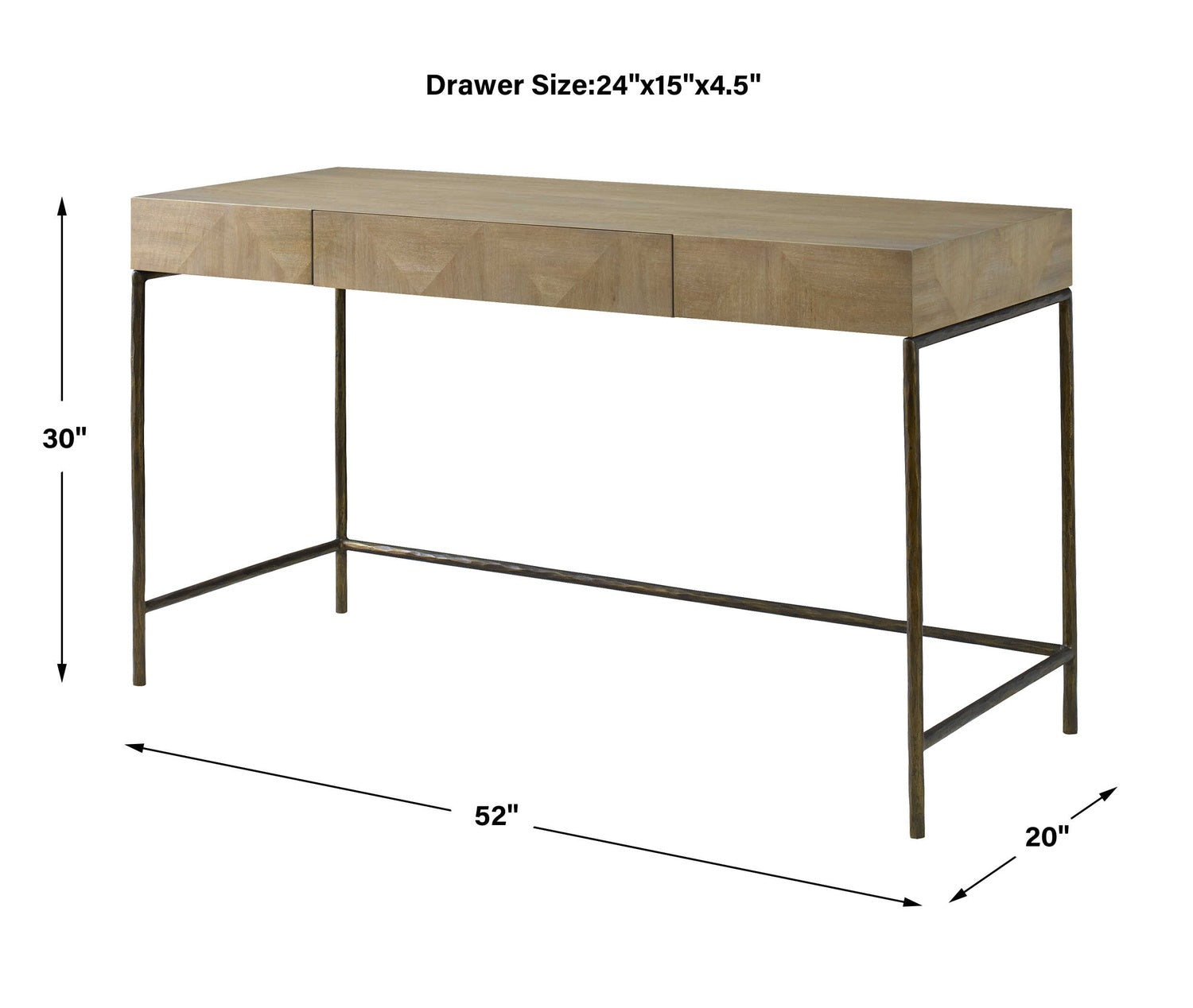 UTTERMOST ARISTOTLE MODERN DESK - Desks