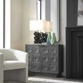 UTTERMOST SHELBY 2 DOOR EBONY STAINED CABINET - Cabinets & Bar