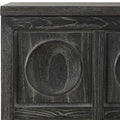 UTTERMOST SHELBY 2 DOOR EBONY STAINED CABINET - Cabinets & Bar