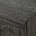 UTTERMOST Shelby 2 Door Ebony Stained Cabinet - Cabinets & Bar