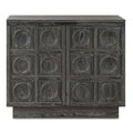 UTTERMOST SHELBY 2 DOOR EBONY STAINED CABINET - Cabinets & Bar