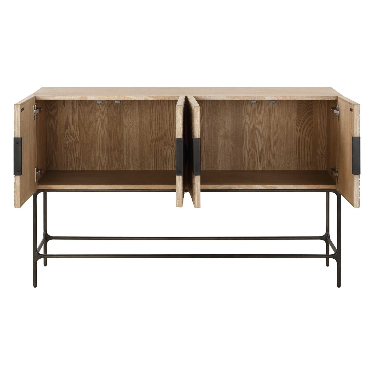 UTTERMOST Lunar 4 Door Cabinet - Cabinets & Bar