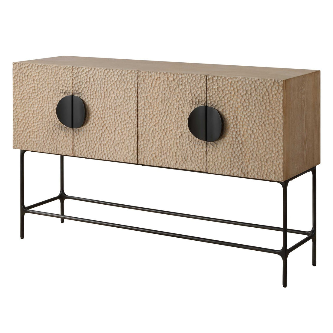 UTTERMOST Lunar 4 Door Cabinet - Cabinets & Bar