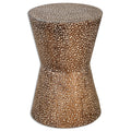 UTTERMOST Cutler Drum Shaped Accent Table - Side