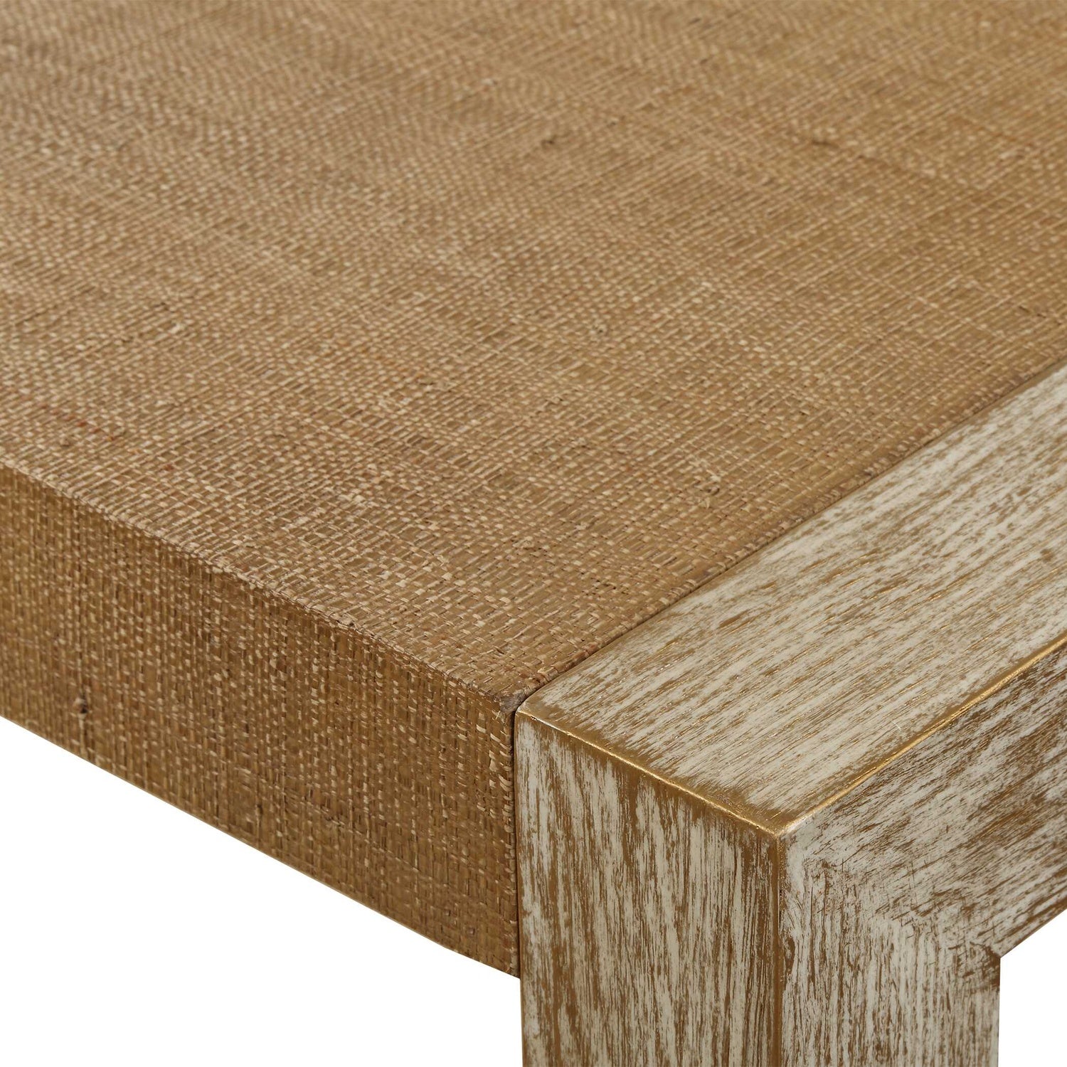 UTTERMOST BENTLEY GRASSCLOTH CONSOLE TABLE - Consoles