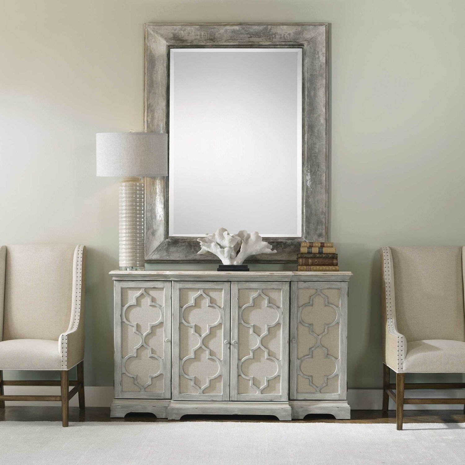 UTTERMOST Sophie 4 Door Cabinet - Cabinets & Bar