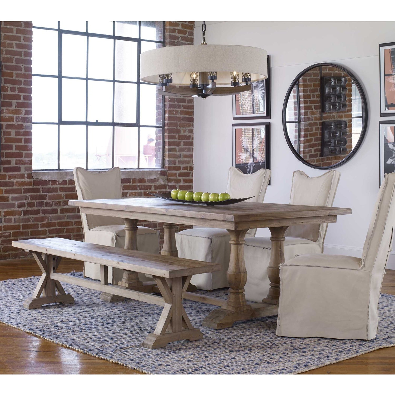 UTTERMOST STRATFORD SALVAGED DINING TABLE - Dining Tables