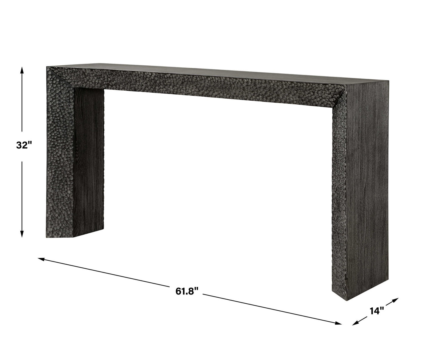 UTTERMOST THOREAU EBONY CONSOLE TABLE - Consoles