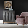 UTTERMOST MARICO 2 DOOR MINDI CABINET - Cabinets & Bar