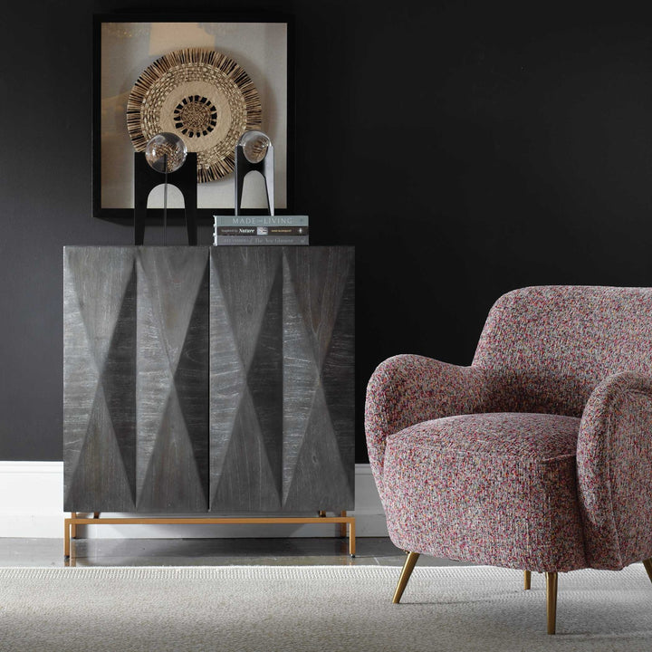 UTTERMOST MARICO 2 DOOR MINDI CABINET - Cabinets & Bar