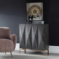 UTTERMOST Marico 2 Door Mindi Cabinet - Cabinets & Bar