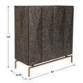 UTTERMOST MARICO 2 DOOR MINDI CABINET - Cabinets & Bar