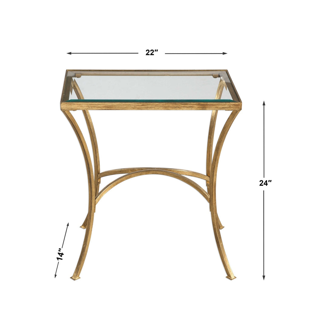 UTTERMOST ALAYNA END TABLE - Side